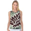 Drawing Autumn Leaves Season Women s Basketball Tank Top View1