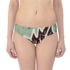 Drawing Autumn Leaves Season Hipster Bikini Bottoms by Pakrebo