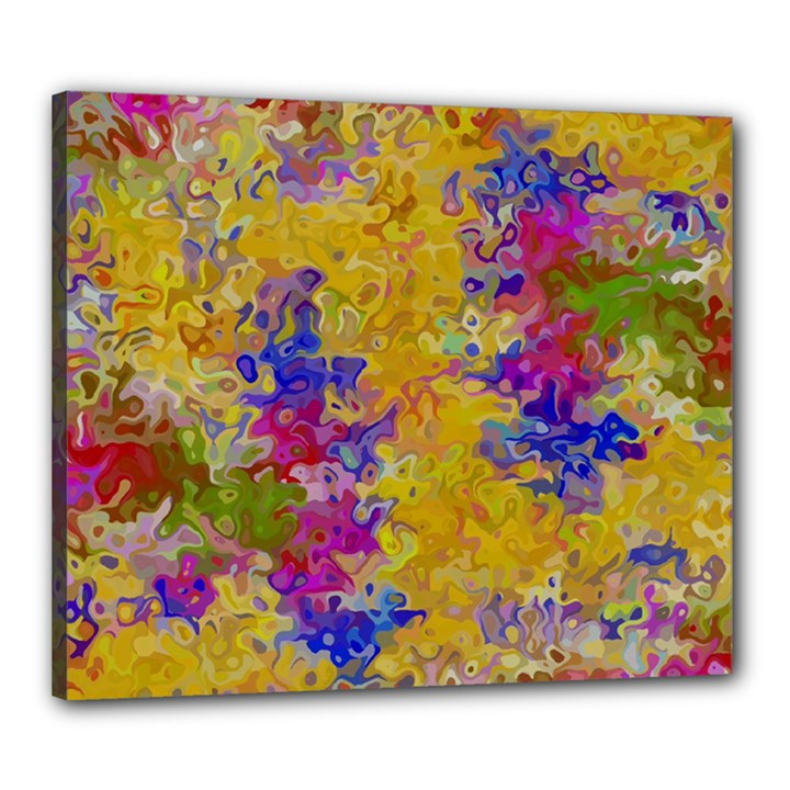 Marble Texture Abstract Abstraction Canvas 24  x 20  (Stretched)