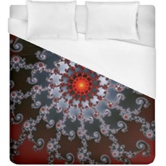 Fractal Rendering Spiral Helix Duvet Cover (king Size)