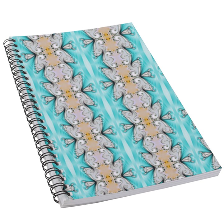 Seamless Wallpaper Pattern Ornament 5.5  x 8.5  Notebook