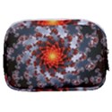 Fractal Spiral Rendering Curve Make Up Pouch (Small) View2