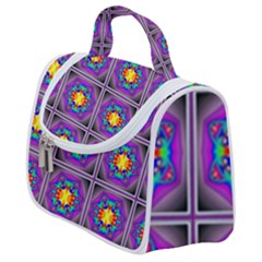 Seamless Wallpaper Pattern Ornament Art Satchel Handbag