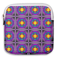 Seamless Wallpaper Pattern Ornament Art Mini Square Pouch by Pakrebo