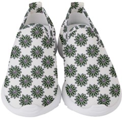 Graphic Pattern Flowers Kids  Slip On Sneakers by Pakrebo