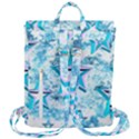 Stars Background Star Shiny Flap Top Backpack View3