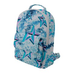 Stars Background Star Shiny Flap Pocket Backpack (large) by Pakrebo