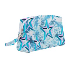 Stars Background Star Shiny Wristlet Pouch Bag (medium)