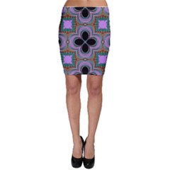 Seamless Wallpaper Pattern Ornament Art Pattern Bodycon Skirt by Pakrebo