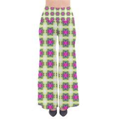 Seamless Geometric Blur Lines So Vintage Palazzo Pants by Pakrebo