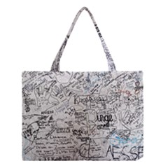 Messages Note Notitiebord Memo Medium Tote Bag by Pakrebo