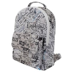 Messages Note Notitiebord Memo Flap Pocket Backpack (small) by Pakrebo