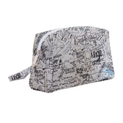 Messages Note Notitiebord Memo Wristlet Pouch Bag (medium) by Pakrebo