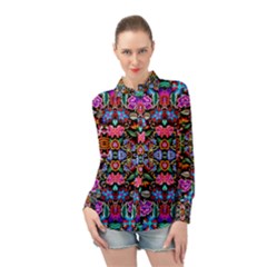 Rp-3-4 Long Sleeve Chiffon Shirt