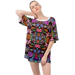 Rp-3-4 Oversized Chiffon Top by ArtworkByPatrick