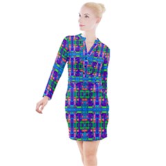 Rp-3-5 Button Long Sleeve Dress by ArtworkByPatrick