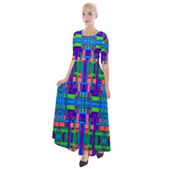 Rp-3-5 Half Sleeves Maxi Dress