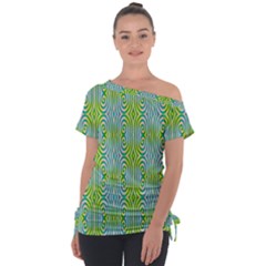 Seamless Pattern Ornament Design Tie-up Tee