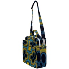 Seamless Pattern Ornament Wallpaper Crossbody Day Bag