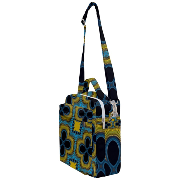 Seamless Pattern Ornament Wallpaper Crossbody Day Bag