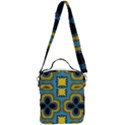 Seamless Pattern Ornament Wallpaper Crossbody Day Bag View3