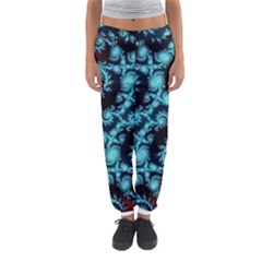 Fractal Spiral Abstract Pattern Art Women s Jogger Sweatpants by Pakrebo