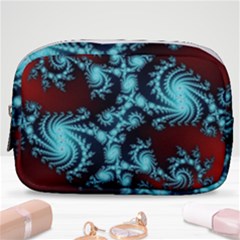 Fractal Spiral Abstract Pattern Art Make Up Pouch (small) by Pakrebo