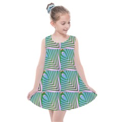 Seamless Pattern Ornament Design Kids  Summer Dress by Pakrebo