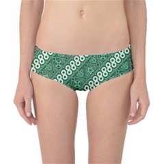 Batik Pattern Java Indonesia Classic Bikini Bottoms by Pakrebo