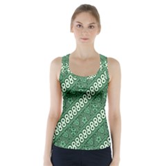 Batik Pattern Java Indonesia Racer Back Sports Top by Pakrebo