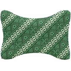 Batik Pattern Java Indonesia Seat Head Rest Cushion by Pakrebo