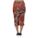 Fractal Rendering Pattern Abstract Midi Pencil Skirt View2