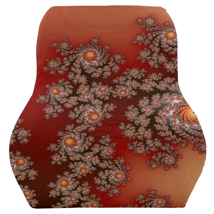 Fractal Rendering Pattern Abstract Car Seat Back Cushion 