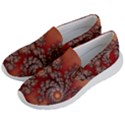 Fractal Rendering Pattern Abstract Men s Lightweight Slip Ons View2