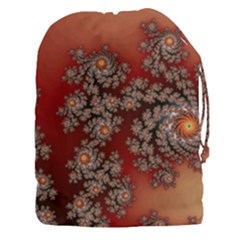 Fractal Rendering Pattern Abstract Drawstring Pouch (XXXL)