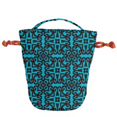 Pattern Seamless Ornament Abstract Drawstring Bucket Bag