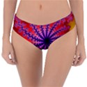 Fractal Abstract Background Spiral Reversible Classic Bikini Bottoms View1