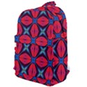 Seamless Wallpaper Digital Pattern Red Blue Classic Backpack View1