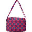 Seamless Wallpaper Digital Pattern Red Blue Courier Bag View3