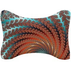 Fractal Spiral Abstract Design Seat Head Rest Cushion by Pakrebo