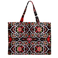 Flowers 1 Zipper Mini Tote Bag by ArtworkByPatrick