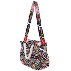 Flowers 1 Rope Handles Shoulder Strap Bag by ArtworkByPatrick