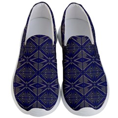 Seamless Pattern Ornament Symmetry Men s Lightweight Slip Ons by Pakrebo