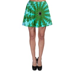 Fractal Abstract Rendering Skater Skirt by Pakrebo