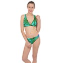 Fractal Abstract Rendering Classic Banded Bikini Set  View1