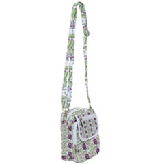 Default Texture Background Floral Shoulder Strap Belt Bag