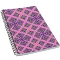 Seamless Wallpaper Geometric Pink 5.5  x 8.5  Notebook View1