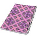 Seamless Wallpaper Geometric Pink 5.5  x 8.5  Notebook View2