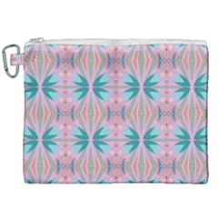 Seamless Wallpaper Pattern Canvas Cosmetic Bag (xxl) by Pakrebo