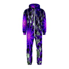 Fractal Rendering Digital Art Hooded Jumpsuit (kids) by Pakrebo